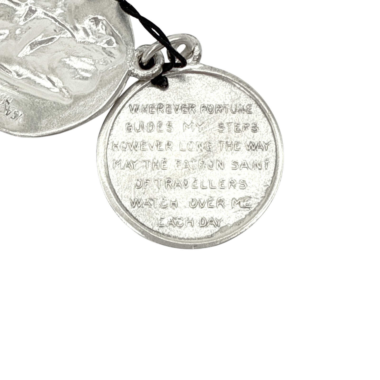 Virgins Saints & Angels Vsa Saint Christopher Locket In Silver — image 7 of 8